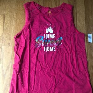 NWT Home Sweet Home Disney Parks Women’s tank top